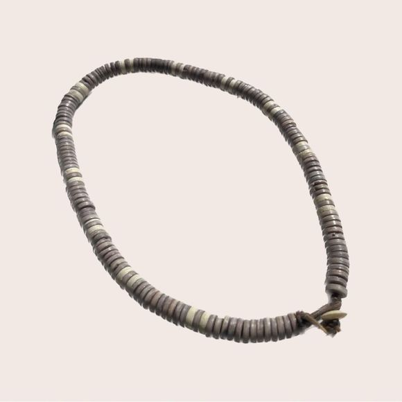 Vintage beaded surfers necklace - Picture 2 of 3